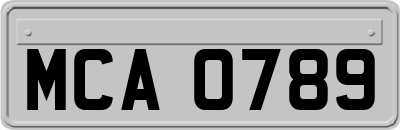 MCA0789