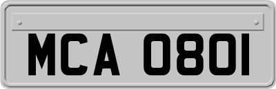 MCA0801