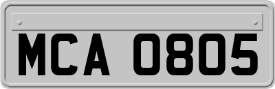 MCA0805