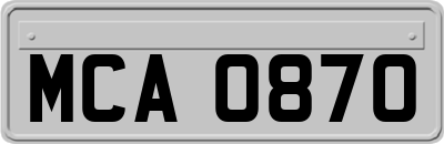 MCA0870