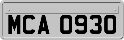 MCA0930