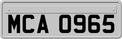 MCA0965