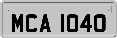 MCA1040