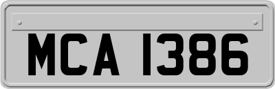MCA1386
