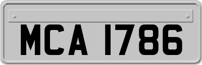MCA1786