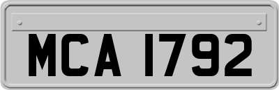 MCA1792
