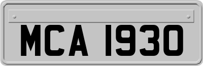 MCA1930