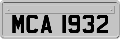 MCA1932