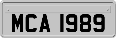 MCA1989