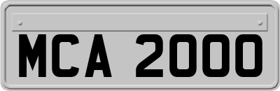 MCA2000