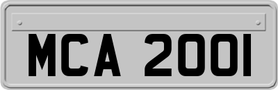 MCA2001