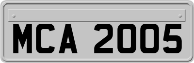 MCA2005