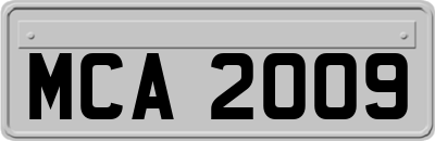 MCA2009