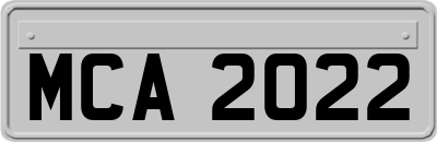 MCA2022