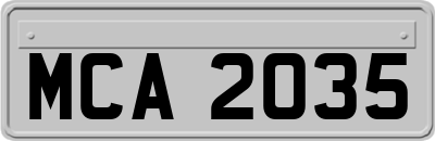 MCA2035