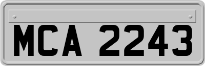 MCA2243