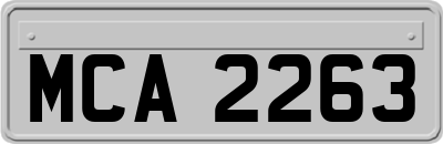 MCA2263
