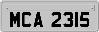 MCA2315