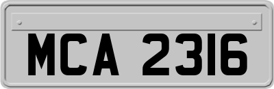 MCA2316