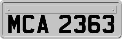 MCA2363