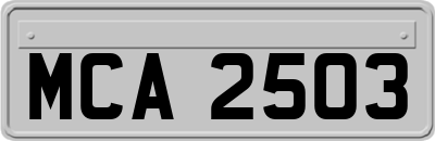 MCA2503