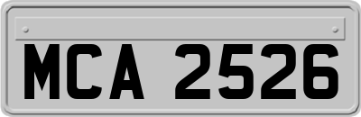 MCA2526