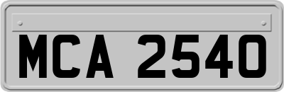 MCA2540