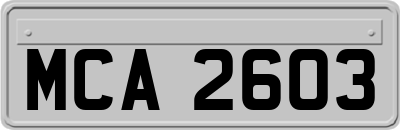MCA2603