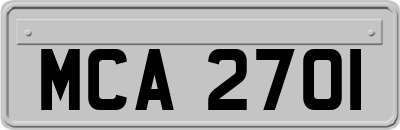 MCA2701