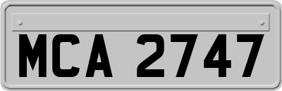 MCA2747