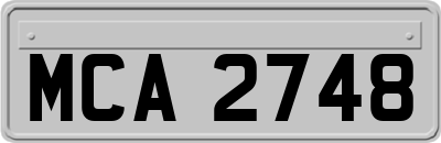 MCA2748