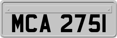 MCA2751