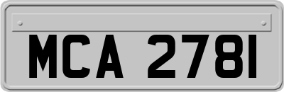 MCA2781