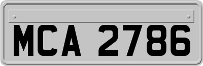 MCA2786
