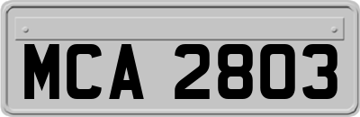 MCA2803
