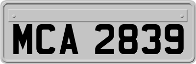 MCA2839