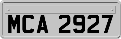 MCA2927