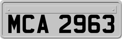 MCA2963
