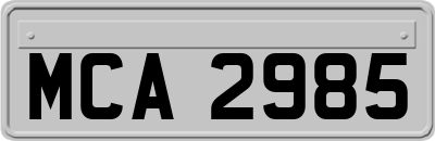 MCA2985