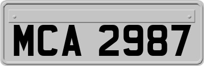 MCA2987