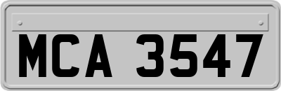 MCA3547