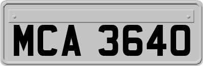 MCA3640