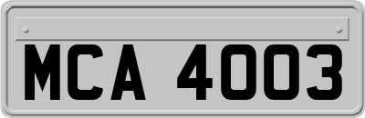MCA4003
