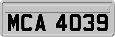 MCA4039