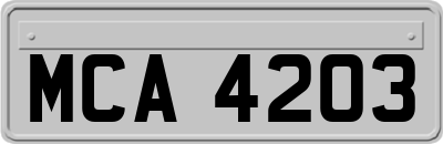 MCA4203
