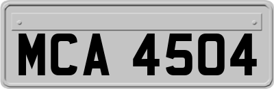 MCA4504