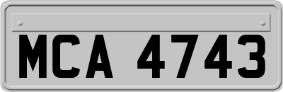 MCA4743