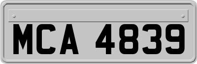MCA4839