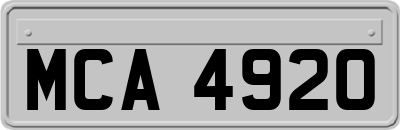 MCA4920