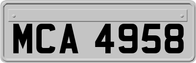 MCA4958